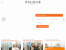 Tablet Screenshot of paumar.cl